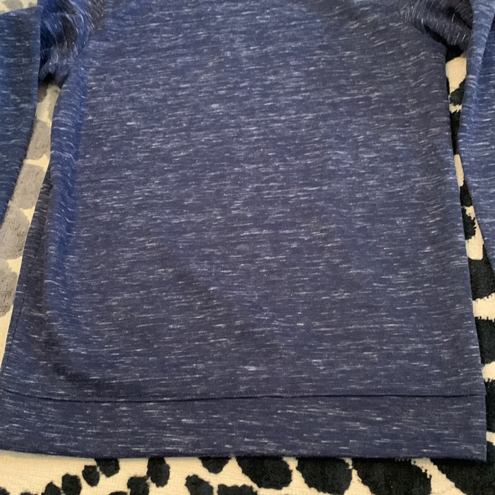 Team Apparel New England Patriots Youth Large (10/12) Sweatshirt Blue Hoodie - Picture 6 of 8